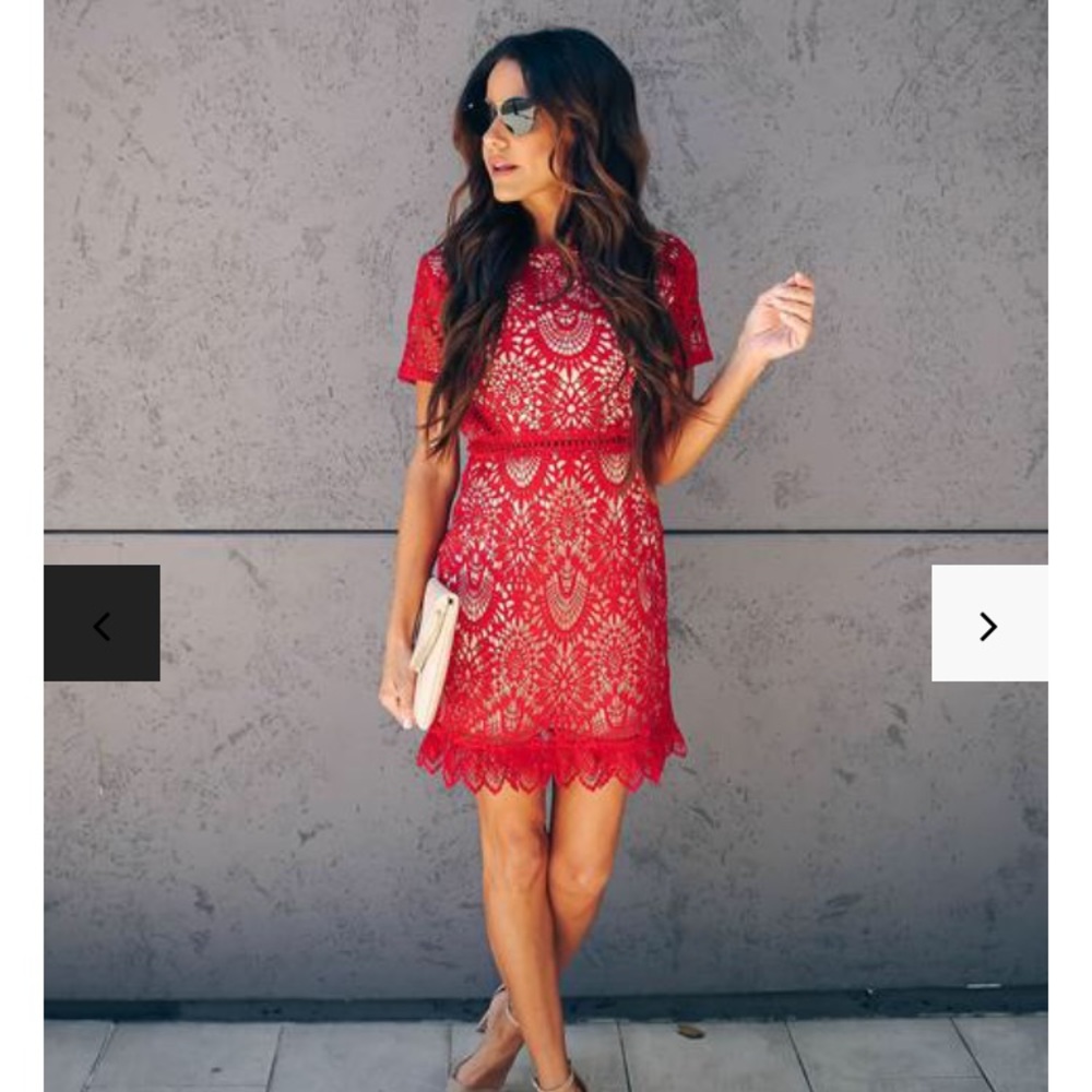 Vici Collection Red Dress- NWOT